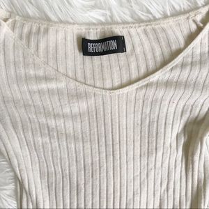Reformation Tops - Reformation long sleeve top Reformation Tops - Reformation long sleeve top
